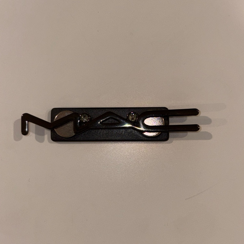 MAC Cosmetics Black  pin for clothing for  MAC artist and MAC lovers
